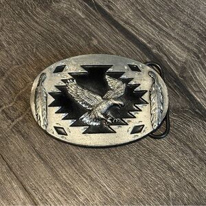VTG Siskiyou - Silver Eagle Belt Buckle